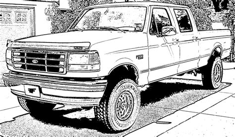 Gallery for > ford pickup truck coloring pages. Printable 16 Ford Truck Coloring Pages 6794 - Ford Truck ...