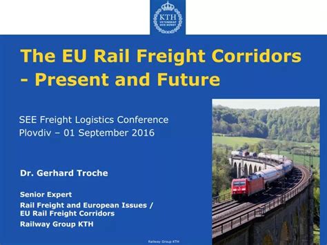 Ppt The Eu Rail Freight Corridors Present And Future Powerpoint