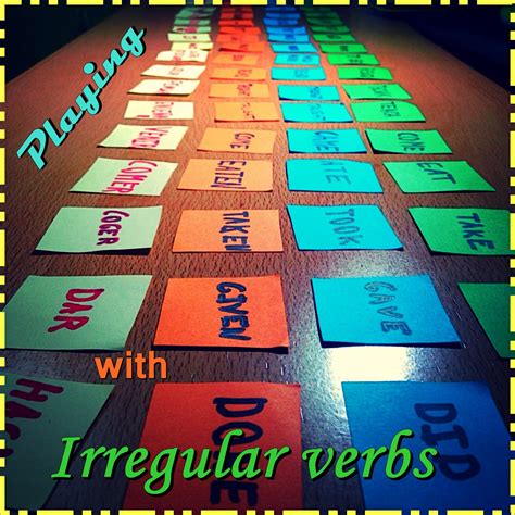 Te encantarán estos juegos para descargar y no podrás parar de jugar. Juego de los verbos irregulares en inglés | Fan-English-Tastic