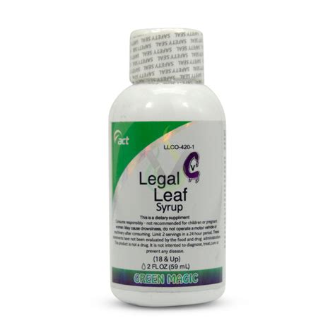 Legal Lean Syrup