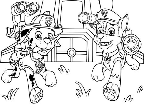 31 paw patrol coloring pages all characters print color craft. Paw Patrol Chase Coloring Pages | Coloring Page Blog