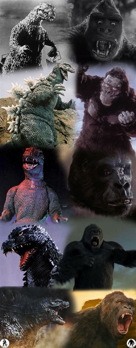 Yup their my favorite characters. How Godzilla And King Kong Was At The Same Time. | Kong ...