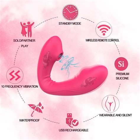 G Spot Sucking Dildo Vibrator Remote Control Vibgrators For Women