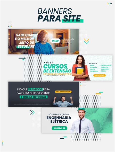 Confira Este Projeto Do Behance Banners Para Site