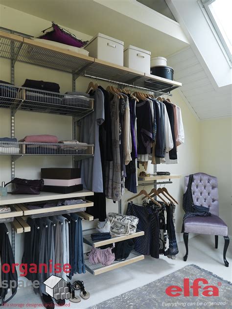 The available space is thus fully utilized. Pin by Organise Space on Elfa walk in wardrobe | Wardrobe ...
