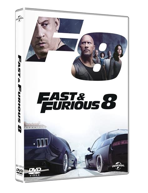 Fast And Furious 8 Dvd Dwayne Johnson Vin Diesel Charlize Theron Ebay