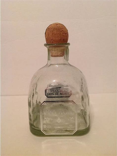Life is better with tequila! Empty Patron Tequila Bottle by EllyTreasures on Etsy https ...