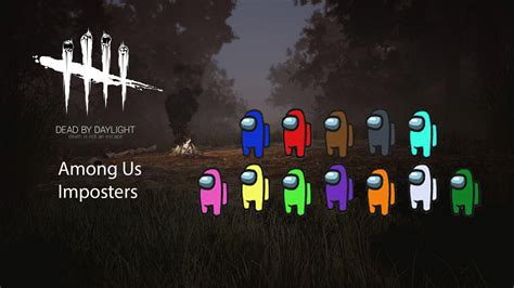 2560x1440 Resolution Among Us Imposters X Dead By Daylight 1440p