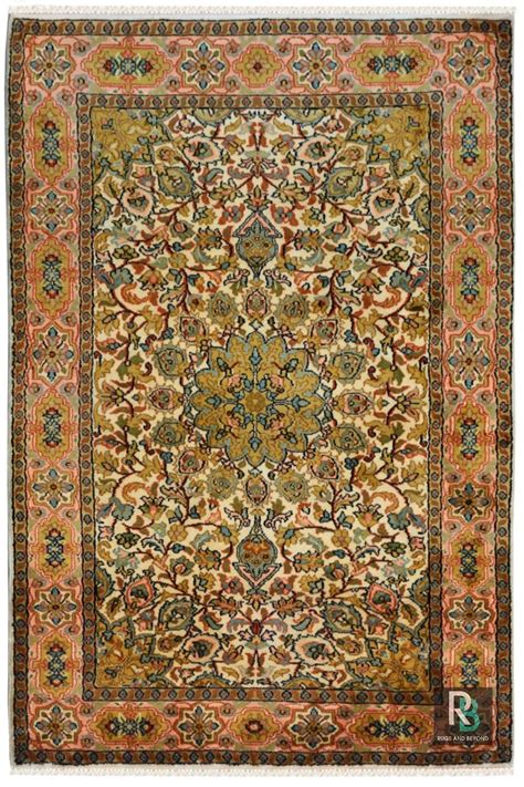 See more ideas about patterned carpet, carpet, stair runner carpet. Purchase a Floral gold medallion kashmir silk Carpet ...