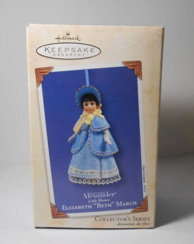 Hallmark Ornament 2003 Madame Alexander Doll Elizabeth Beth March