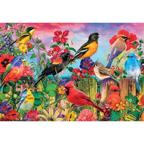 Birds And Blooms 500 Piece Jigsaw Puzzle Spilsbury