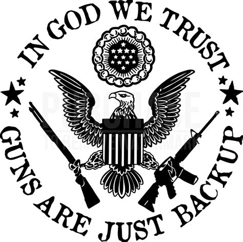 In God We Trust Svg Patriotic Svg 2nd Amendment Svg