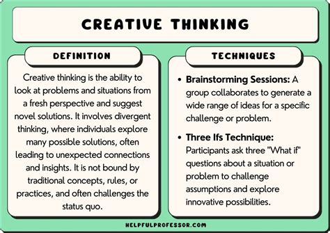 25 Creative Thinking Examples 2024