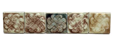 Set Of Nine Small Decorative Tiles Olde Good Things