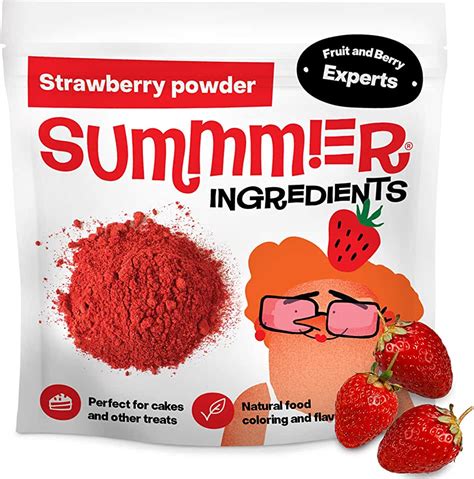 Uk Freeze Dried Strawberry Powder