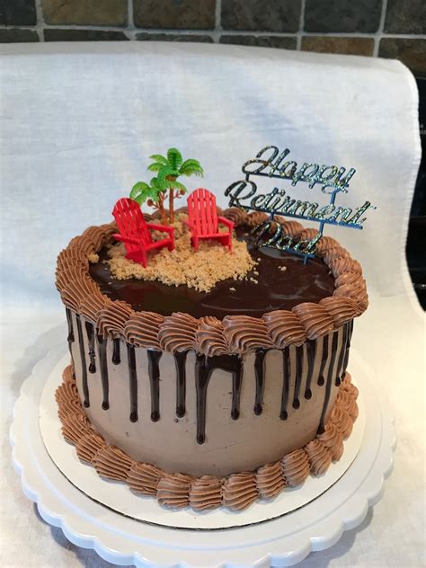 Maybe you would like to learn more about one of these? Partially finished retirement cake for a friend ...