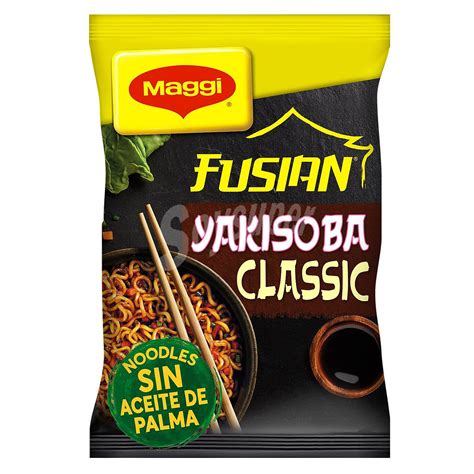 Maggi Fideos Orientales Yakisoba Noodles Classic Fusian 120 G