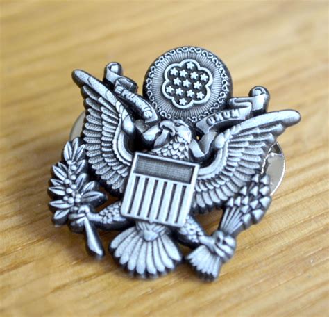 United States Eagle Military Emblem Lapel Hat Pin Fueled To Create