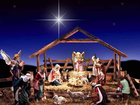 Christmas Nativity Scene Wallpapers Top Free Christmas Nativity Scene