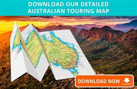 Detailed Australia Touring Map Plan Your Aussie Vacation