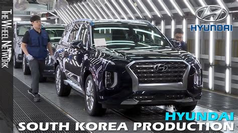 Hyundai Production In South Korea Youtube