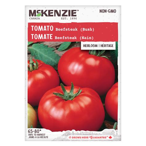 Tomato Seeds Beefsteak Bush Mckenzie Seeds