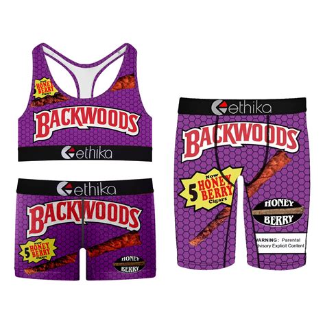 backwoods and ethika women s underwear in stock bra and shorty boxers set wbx 013 wdk 013