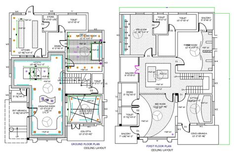 Bedroom False Ceiling Layout Plan Details Cad Drawing Dwg File Cadbull
