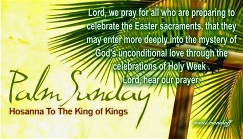 Palm Sunday Lord We Pray Pictures Photos And Images For Facebook