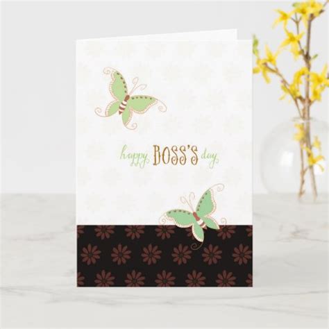 Happy Bosss Day For Female Boss Card Zazzle
