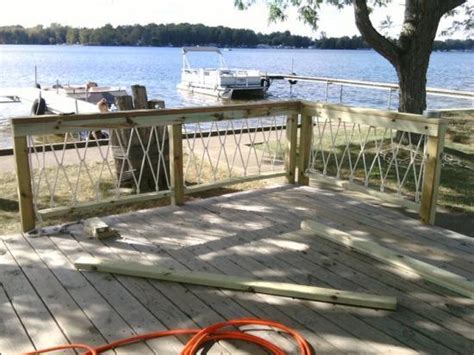 Installing rope lights to the underside of your deck railing is an easy upgrade that gives your outdoor space instant ambiance when the sun goes down! Deck With Nautical Touch | DoItYourself.com