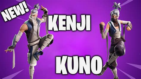 New Kenji And Kuno Skin Fortnite Season 8 Youtube