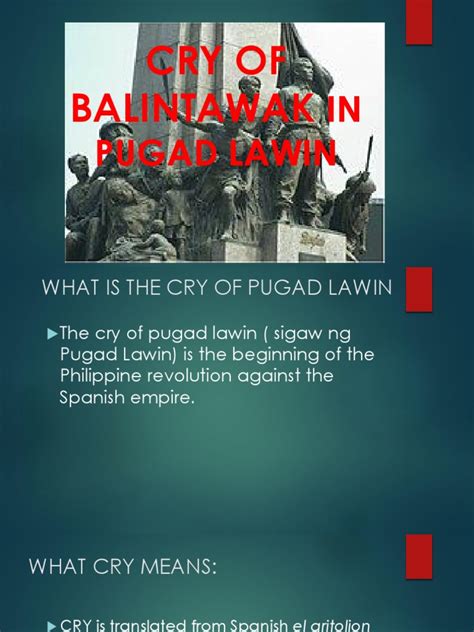Group 4 Report Cry Of Pugad Lawin Pdf Philippines Metro Manila