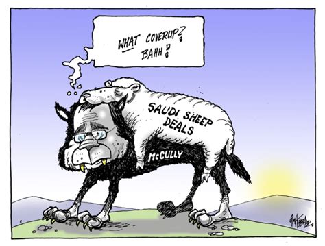 Cartoons About Nzs Saudi Sheep Scandal Liberation