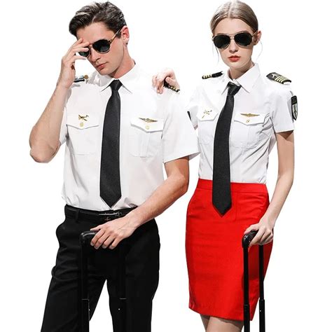 Classical Standard Airline Pilot Uniform For Men Aviation Uniform Suit