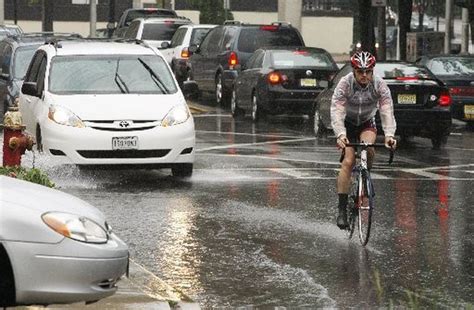 Nj Motorists And Bicyclists Share The Road