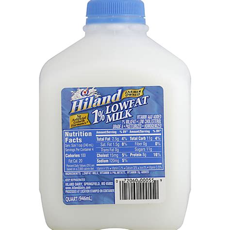 Hiland Milk 1 Lowfat 1 Milk Price Cutter