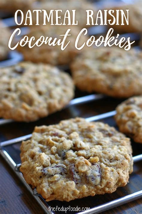 Easy Oatmeal Coconut Raisin Cookies Recipe Deporecipe Co