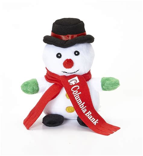 6 Christmas Plush Snowman 6snowman Curto Toy