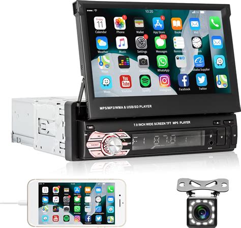 Single Din Touch Screen Car Stereo With Bluetooth Rimoody