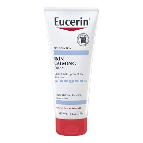 Eucerin Skin Calming Cream Full Body Lotion For Dry Itchy Skin