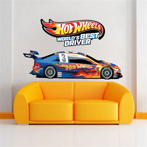 Bedroom interior design ideas for small bedroom →. Race Car Boys Room Decals - Race Car Wallpaper - Boys Room ...