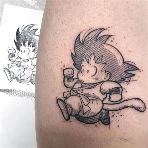 This black ball bearing the number eight can be seen alone or with other gambling symbols. Dragon ball tattoo oficial🐉 on Instagram: "Goku Kid TATTOO ...