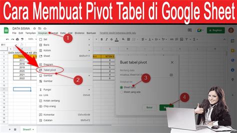 Cara Membuat Pivot Table Di Spreadsheet