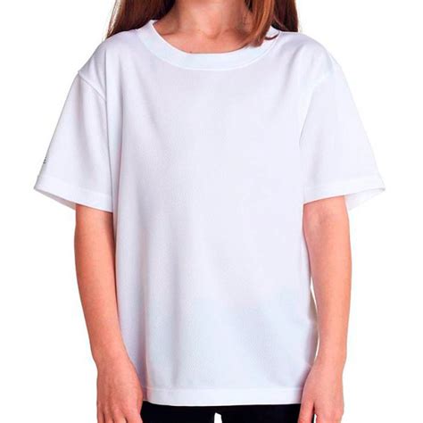Camiseta Branca Poliéster Infantil Para Sublimação Tam 10 Valejet