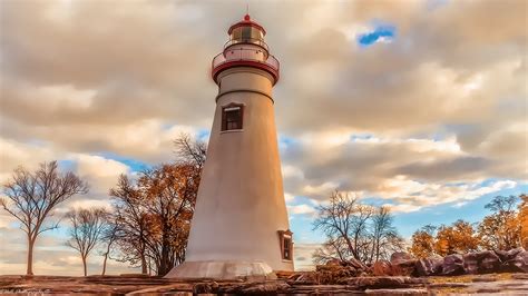 Autumn Lighthouse Wallpapers Wallpaper Cave