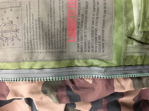 French Army Woodland Cce Camo Gore Tex Jacket Super Grade