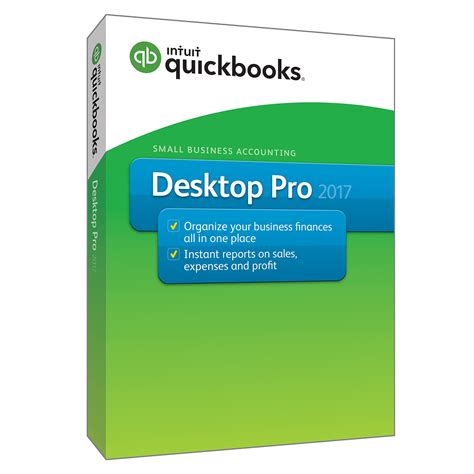 Quickbooks Pro 2017 1 User Accounting Software Vendors