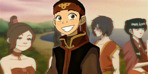 Katara In Fire Nation Clothes Avatar Poster Vlrengbr