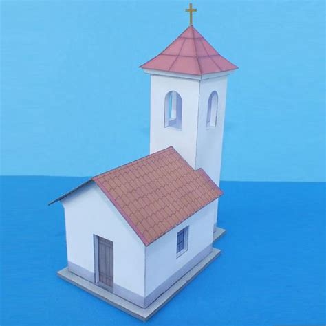 Papermau A Simple Church Paper Model In Ho Scale By Ondrej Hejl